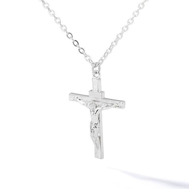 Men Cross Gifts Necklace Party Man