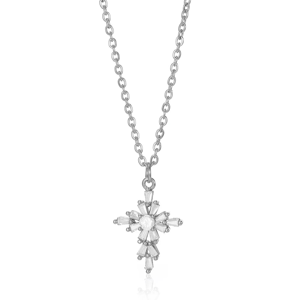 Men Cross Gifts Necklace Party Man