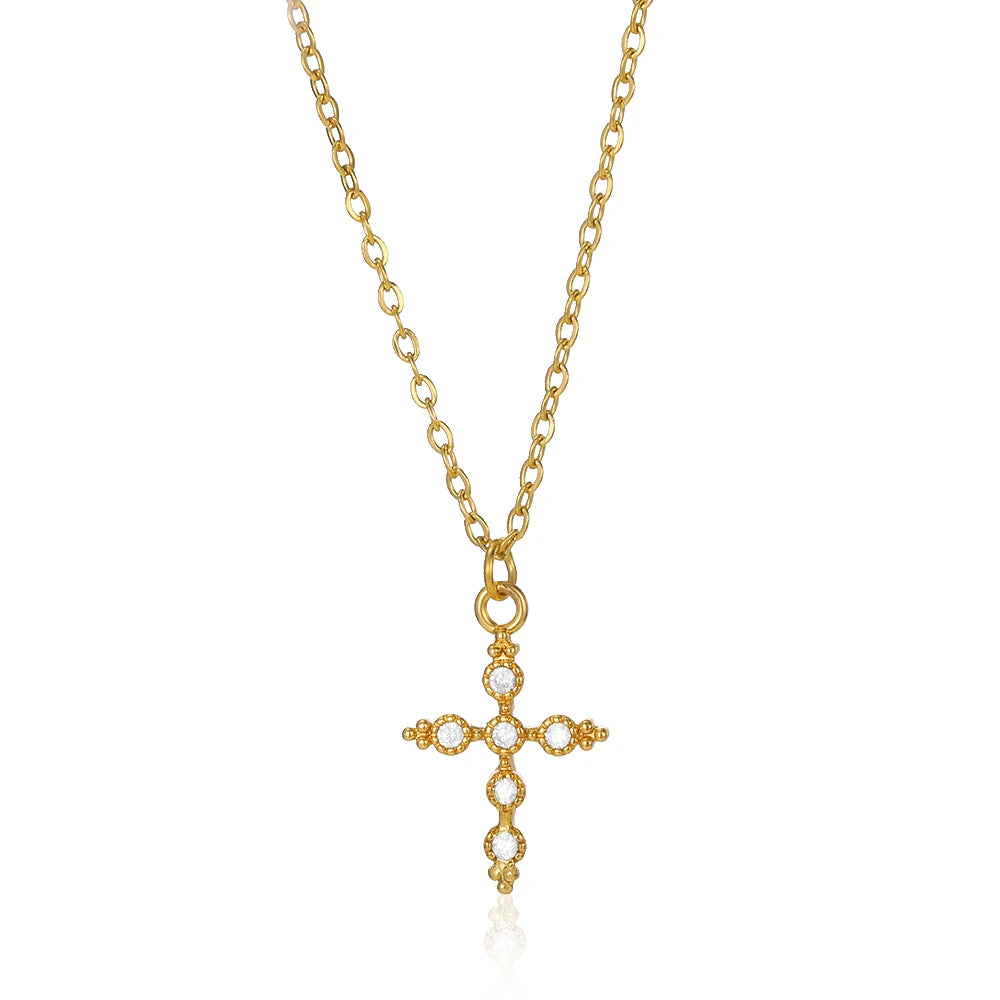 Men Cross Gifts Necklace Party Man